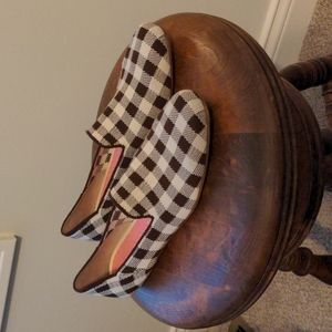 Brown and Plaid Rothy's Loafers Size 9